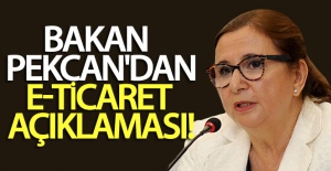 Ticaret Bakanı Pekcan'dan e-ticaret açıklaması