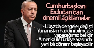 Cumhurbaşkanı Erdoğan'dan çok önemli açıklamalar!