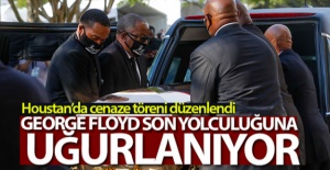 Floyd için son yolculuğuna uğurlanacağı Houstan'da cenaze töreni