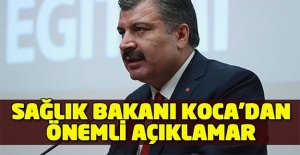 Sağlık Bakanı Fahrettin Koca'dan önemli açıklamalar!