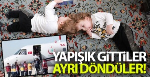 Siyam ikizleri yurda döndü